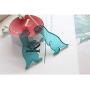 2 Pairs Fashion Acrylic Dinosaur Drop Dangle Earrings Jewelry - Funny Cute Dinosaur Animal Drop Earrings for Women Kids