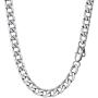 PROSTEEL Stainless Steel Cuban Chain Necklaces/Bracelets for Men Women, Black/18K Gold Plated, Nickel-Free, Hypoallergenic Jewelry, 4mm-13mm, 7.5''/8.3'',14''-30'', Come Gift Box
