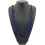 Bocar Long Multiple Row Handmade Beaded Statement Necklace with Gift Box (NK-10407) Bocar Long Multiple Row Handmade Beaded Statement Necklace with Gift Box (NK-10407)