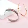 Melix Home Daughter Bracelets from Mom Mother Wide Cuff Bangle Message Engraved Christmas for Her Melix Home Daughter Bracelets from Mom Mother Wide Cuff Bangle Message Engraved Christmas for Her