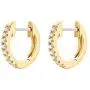 PAVOI 14K Gold Plated Cubic Zirconia Cuff Earrings Huggie Stud PAVOI 14K Gold Plated Cubic Zirconia Cuff Earrings Huggie Stud