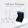 CDE s925 Sterling Silver Pearl Necklace and Earring for Girls Tiny Cute Bear Freshwater Cultured Pearl Pendant 16''+2'' Stud Earrings Set for Birthday Jewelry Gifts for Child with Box