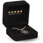 Pendant Sports Luke 1:37 Athletes Necklace Crafted in Stainless Steel and Presented in a Black Velvet Box. Baseball, Football, Hockey, Racing, Soccer, Basketball & Volleyball.
