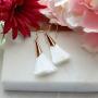 Colorful Tassel Earrings Thread Bohemian Tassel Dangle Drop 925 Sterling Silver French Hook Jewelry for Women Gifts