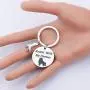 Roller Derby Keychain Skater Gift Rollin’ with My Homies Athletic Keychain Skate Shoe Charm Jewelry