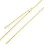 Sterling Silver 1mm Diamond-Cut Spiga Wheat Chain Adjustable Necklace For Women, Size 22 inches
