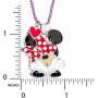 Disney Minnie Mouse, Fashion Necklace with Signature Polka Dot Bow