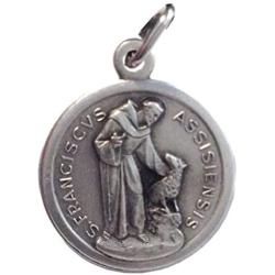 Saint Francis of Assisi Medal - The Patron Saints Medals -100% Made in Italy