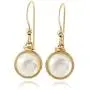 Stera Jewelry 14k Gold Filled Hand Wrapped 8mm or 10mm Cultured Pearl Earrings Weddings jewelry and Bridesmaid Gifts
