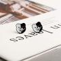 G-Ahora Danganronpa Anime Monokuma Stud Earring Danganronpa Pendant
