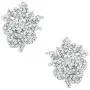 EVER FAITH Womens Austrian Crystal Graceful Rose Flower Necklace Stud Earrings Set EVER FAITH Womens Austrian Crystal Graceful Rose Flower Necklace Stud Earrings Set