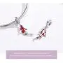 ToHa 925 Sterling Silver Carp Bead Charms,Good Luck Charms Cubic Zirconia Fish Animal Charm Koi Beaded Pendant for European Bracelet & Necklace,DIY Jewelry for Women