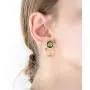 coadipress Green Round Stud Earrings for Women Girls Fashion Gold Plated 925 Sterling Silver Dipped Circle Dangle Drop Geometric Brushed Statement Earrings coadipress Green Round Stud Earrings for Women Girls Fashion Gold Plated 925 Sterling Silver Dipped Circle Dangle Drop Geometric Brushed Statement Earrings