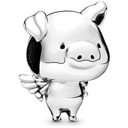 Pandora Jewelry Pippo the Flying Pig Sterling Silver Charm