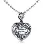 JZCOLOR Memorial Urn Pendant Necklace for Ashes - 925 Sterling Silver Heart Cremation Necklace Ash Keepsakes Jewelry Gift for Loss of Loved One JZCOLOR Memorial Urn Pendant Necklace for Ashes - 925 Sterling Silver Heart Cremation Necklace Ash Keepsakes Jewelry Gift for Loss of Loved One