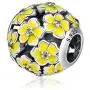 CKK Flower Charm Fit Pandora Bracelet Purple Enamel Plumeria Spacer Bead Charms for Bracelets DIY Women Jewelry 925 Sterling Silver (Yellow Bead) CKK Flower Charm Fit Pandora Bracelet Purple Enamel Plumeria Spacer Bead Charms for Bracelets DIY Women Jewelry 925 Sterling Silver (Yellow Bead)