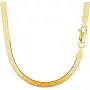 14k Solid Yellow Gold 5.00mm Shiny Imperial Herringbone Chain Necklace or Bracelet for Pendants and Charms with Lobster-Claw Clasp (7'', 8'', 16'', 18'' 20'' or 24 inch) 14k Solid Yellow Gold 5.00mm Shiny Imperial Herringbone Chain Necklace or Bracelet for Pendants and Charms with Lobster-Claw Clasp (7'', 8'', 16'', 18'' 20'' or 24 inch)