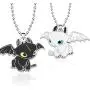 AKTAP How to Train Your Dragon Inspired Necklace Fury Night Fury Toothless Pendant Necklace Cosplay Jewelry AKTAP How to Train Your Dragon Inspired Necklace Fury Night Fury Toothless Pendant Necklace Cosplay Jewelry
