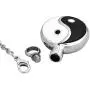 Sug Jasmin Tai Chi Yin Yang Cremation Urn Necklace for Ahses Holder Pendant Memorial Jewelry with Fill Kit Sug Jasmin Tai Chi Yin Yang Cremation Urn Necklace for Ahses Holder Pendant Memorial Jewelry with Fill Kit
