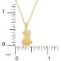 Disney Winnie the Pooh 14KT Yellow Gold Pendant Necklace, 18” Chain; Jewelry for Women Disney Winnie the Pooh 14KT Yellow Gold Pendant Necklace, 18” Chain; Jewelry for Women