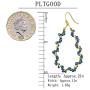 PLTGOOD Daisy Drop Dangle Earrings for Women Girls - Handmade Bohemian Miyuki Delica Beads Tear Statement Earrings Vintage Fashion Jewelry