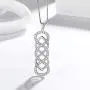 Aurora Tears 925 Sterling Silver Cletic Knot Bar Jewelry Women Irish Celtic Knot Pendant Earring Good Luck Protective Jewelry Aurora Tears 925 Sterling Silver Cletic Knot Bar Jewelry Women Irish Celtic Knot Pendant Earring Good Luck Protective Jewelry