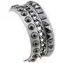 4 Pieces Punk Rock Faux Leather Rivet Spike Studded Bracelet Gothic Biker Strap Cuff Buckle Wristband Bracelet for Men Women Girls Boys Hip Hop Unisex Jewelry Gift 4 Pieces Punk Rock Faux Leather Rivet Spike Studded Bracelet Gothic Biker Strap Cuff Buckle Wristband Bracelet for Men Women Girls Boys Hip Hop Unisex Jewelry Gift