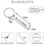 ENSIANTH Funny Crab Keychain You Are Crabulous Keychain Crab Jewelry for BFF Traveler Gift