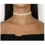 Zealmer 3 Row Rhinestone Choker Necklace for Wedding Bride Bridemaids Gift 18K Gold Plated Zealmer 3 Row Rhinestone Choker Necklace for Wedding Bride Bridemaids Gift 18K Gold Plated