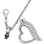 LoEnMe Jewelry Urn Necklace for Ash Cremation Pendant Love Heart Cross Flower Cute Footprint Mothers Day Keepsake