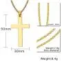 Mealguet Jewelry Stainless Steel Philippians 4:13 Christian Bible Verse Engraved Cross Pendant Necklace for Men,20'' Mealguet Jewelry Stainless Steel Philippians 4:13 Christian Bible Verse Engraved Cross Pendant Necklace for Men,20''
