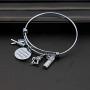Hairdresser Gifts Everything I Touch Turns to Beauty Bracelet Cosmetology Graduation Gift Hair Stylist Gift(touch beauty BR)