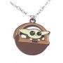 Kiaka Baby Yoda Grogu Star Wars Mandalorian Necklace for Kids and Teens