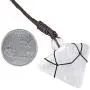 Yatming Crystal Pyramid Pendant Necklace for Women and Men with Adjustable Nylon Rope, Healing Stone Pendant Pendulum for Divination Meditation Chakra Balancing Yatming Crystal Pyramid Pendant Necklace for Women and Men with Adjustable Nylon Rope, Healing Stone Pendant Pendulum for Divination Meditation Chakra Balancing