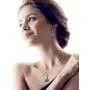 AMYJANE Crystal Jewelry Set for Women - Sterling Silver Square Cubic Zirconia CZ Bridal Pendant Necklace Earrings Set for Wedding Bride Bridesmaids Birthstone Fashion Jewelry Set