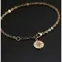 Sweet 16 • 16th Birthday Gifts for Teen Girls • 14k Gold Fill Bracelet • CZ Diamond Starburst Charm • Bracelets for Women • Sixteen Birthday Gift for Daughter Best Friend Girlfriend Granddaughter