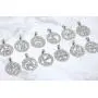 CaliRoseJewelry Sterling Silver Zodiac Pendant Necklace CaliRoseJewelry Sterling Silver Zodiac Pendant Necklace