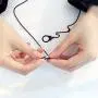 MJartoria Best Friend Necklaces Partners in Crime Engraved Friendship BFF Necklace for 2