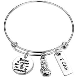 FUSTMW Boxing Keychain Gifts Boxing Glove Keychain Fitness Gifts Boxer Fan Gift Sport Lover Gift Boxing Key Ring with Inspirational Quote