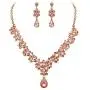 BriLove Wedding Bridal Jewelery Set for Women Crystal Bling Rhinestone Beaded Cluster Statement Necklace Dangle Earrings BriLove Wedding Bridal Jewelery Set for Women Crystal Bling Rhinestone Beaded Cluster Statement Necklace Dangle Earrings