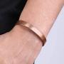 Copper Bracelets for Arthritis - for Men and Women 100% Copper with 6 Powerful Magnets - Effective and Natural Relief for Joint Pain and Arthritis Set of 2 (Plain and Braided Inlay)