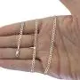 Nuragold 14k White Gold 3mm Solid Cuban Link Chain Curb Pendant Necklace, Mens Womens Lobster Lock 16'' 18'' 20'' 22'' 24'' 26'' 28'' 30'' Nuragold 14k White Gold 3mm Solid Cuban Link Chain Curb Pendant Necklace, Mens Womens Lobster Lock 16'' 18'' 20'' 22'' 24'' 26'' 28'' 30''