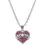 Big Sister & Little Sister Birthday Gifts, Sister Heart Necklace Gift Set of 2, Big Sis Lil Sis Jewelry Gifts for Girls, Teens, Women
