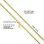 Lifetime Jewelry 2.2mm Rounded Box Chain Necklace 24k Gold Plated for Women & Men Lifetime Jewelry 2.2mm Rounded Box Chain Necklace 24k Gold Plated for Women & Men