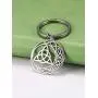 cooltime Stainless Steel Pendant Keychain Irish Celtic Knot Pentagram Good Luck Jewelry for Women cooltime Stainless Steel Pendant Keychain Irish Celtic Knot Pentagram Good Luck Jewelry for Women