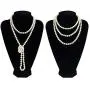 Art Deco Fashion Faux Pearls Necklace 1920s Pearls Necklace Gatsby Accessories Vintage Costume Jewelry Cream Long Necklace for Women Art Deco Fashion Faux Pearls Necklace 1920s Pearls Necklace Gatsby Accessories Vintage Costume Jewelry Cream Long Necklace for Women