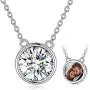 TOUPOP Crystal Lockets Necklace that Hold Pictures s925 Sterling Silver Engraved ''I Love You to The Moon and Back''Pendant with White Round Crystal Jewelry Gifts for Women Mom Teen Girls Birthday Mothers Day TOUPOP Crystal Lockets Necklace that Hold Pictures s925 Sterling Silver Engraved ''I Love You to The Moon and Back''Pendant with White Round Crystal Jewelry Gifts for Women Mom Teen Girls Birthday Mothers Day