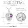 DESIGNSCAPE3D Pet Cremation Jewelry No Longer by My Side but Forever in My Heart Urn Necklace for Ashes Stainless Steel Ash Necklace Pendant for Dog Cat with 20'' Chain + Gift Box + Filling Kit