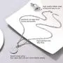 PROSTEEL Stainless Steel Saint Benedict Medal Necklace, Protection Jewelry for Men Women, 18K Real Gold Plated, 22inch-24inch Adjustable, Come Gift Box PROSTEEL Stainless Steel Saint Benedict Medal Necklace, Protection Jewelry for Men Women, 18K Real Gold Plated, 22inch-24inch Adjustable, Come Gift Box