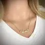 Any Personalized Name Necklace 18k Gold Over Brass Custom Made Any Name Any Personalized Name Necklace 18k Gold Over Brass Custom Made Any Name